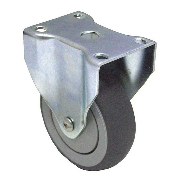 NSF-Listed Plate Caster,325 lb. Ld Rating,Ball
