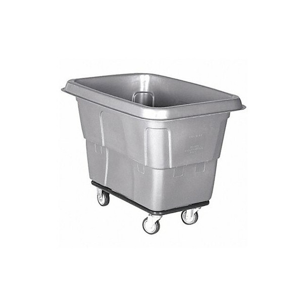 Manufacturer Varies Cube Truck,3/8 cu. yd.,500 lb. Cap,Gray 36FL10