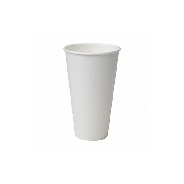 Dixie Disposable Hot cup 16 oz. White, Paper, Pk1000 5356W