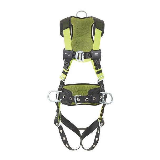 H500 Fall Protection Harness, Universal (L/XL), 420 lb, Quick-Connect Chest/