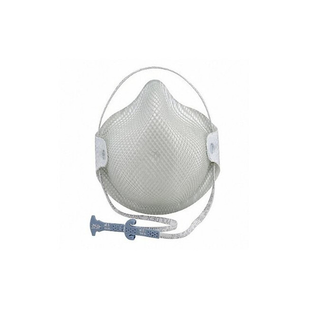 Disposable Respirator, N95, Molded, Dual, Non-Adjustable, Molded Nose Bridge, S