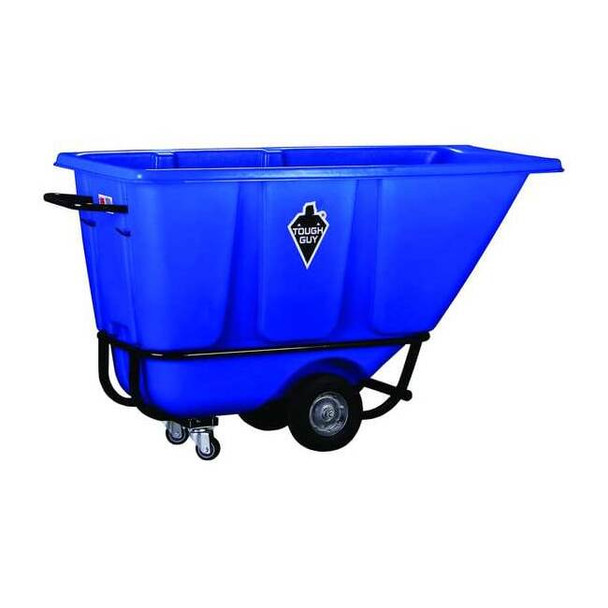 Tough Guy TiltTruck,65in,291/2in,Blue,850lb 21VK41