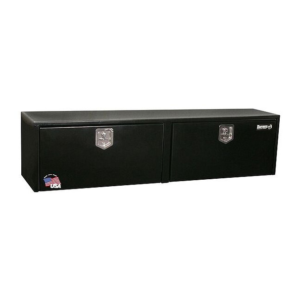 Buyers Products 18x18x72 Inch Black Steel Underbody Truck Box 1702325