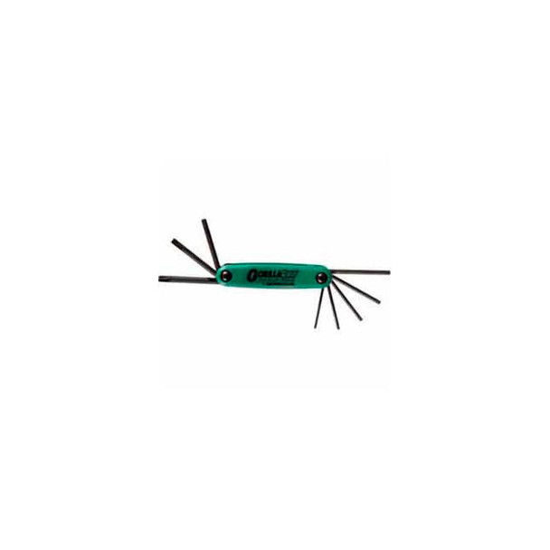 Bondhus 12638 Set 8 Tamper Resistant Tip Fold-up Tools TR9-TR40