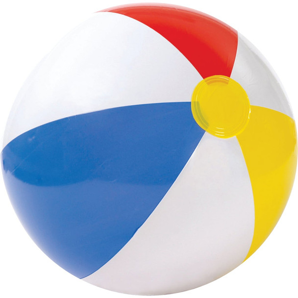 Intex 20 In. Glossy Colored Panel Beach Ball 59020EK