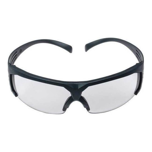 SecureFit 600, Safety Glasses, Anti-Fog, Gray Lens, Gray Frame, Half-Frame