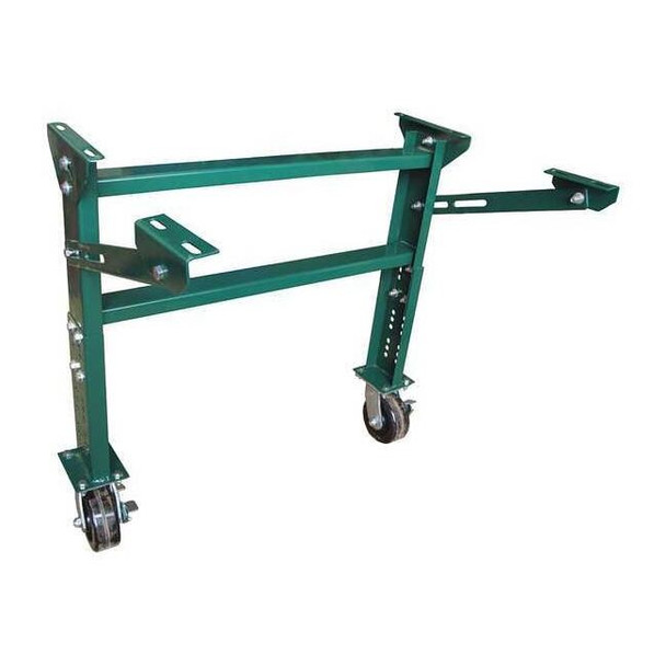 Manufacturer Varies Conveyor H-Stand With Casters, 22BF 1PDP4