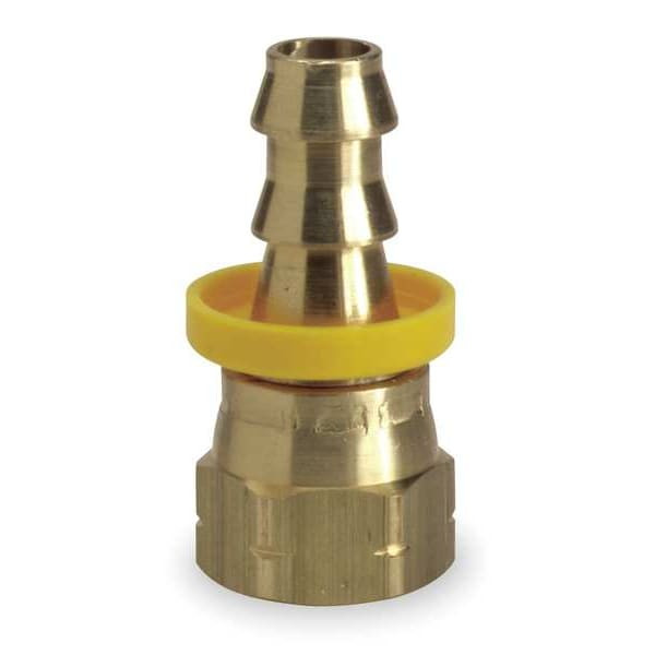 Speedaire Hose Fitting,1/4 In. ID,7/16"-20 UNF 5A247