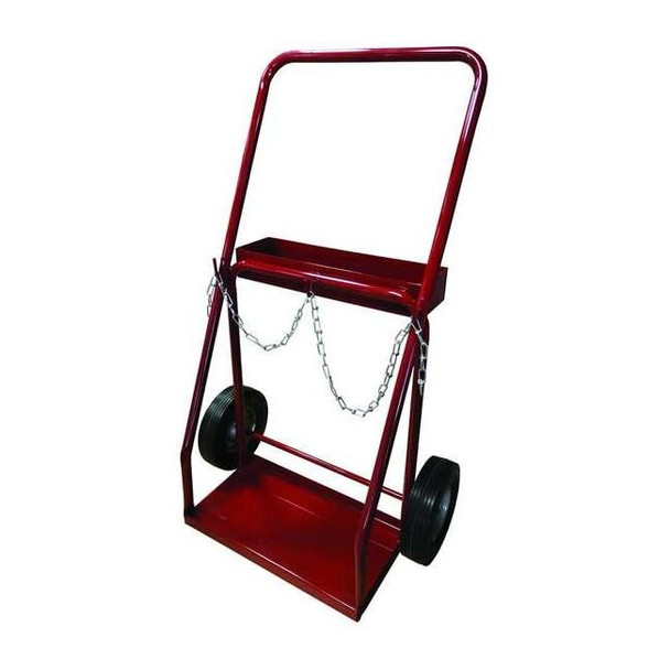 Dayton Cylinder Hand Truck,500 lb.,43"x26"x18" 4ZJ05