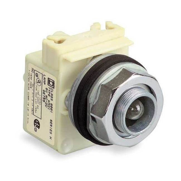 Schneider Electric Pilot Light, No Lens, 30mm, Incandescent 9001KP38