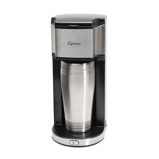 Capresso Silver Single 16 oz Personal Coffeemaker 425.05