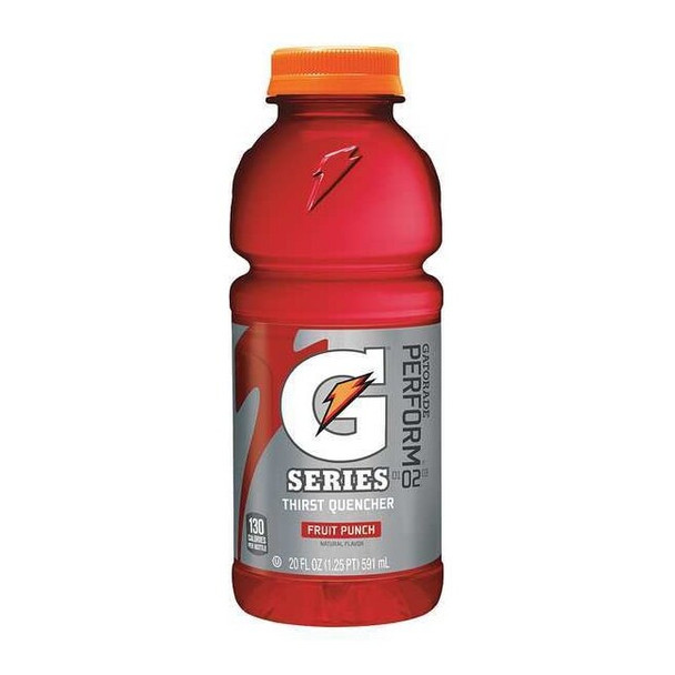 Gatorade Sports Drink Fruit Punch 20 oz., PK24 32866