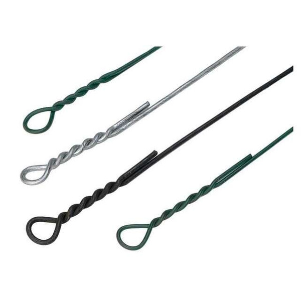 Accent Wire Products Bale Ties,Galv.,.121 InDia,21ft,PK62 GWBT 11g x 21ft x 62