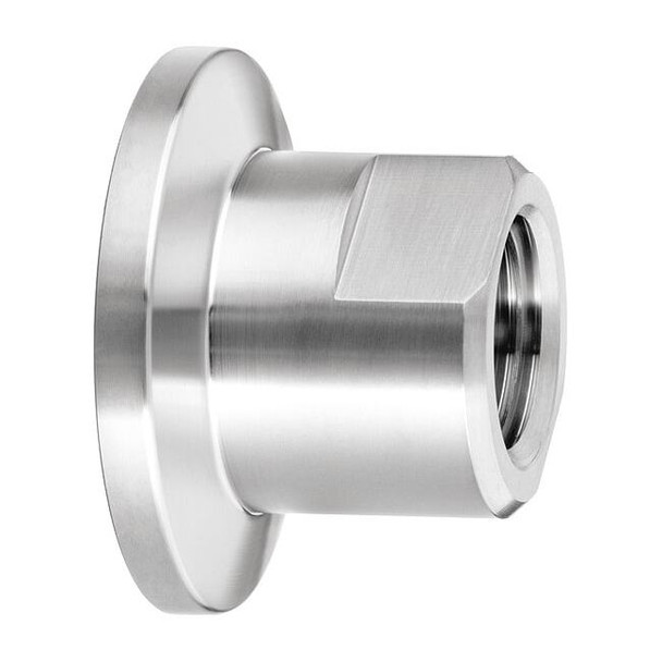 Vacuum Fitting, Straight Adapter, 1" Tube x 1/4" NPT Female