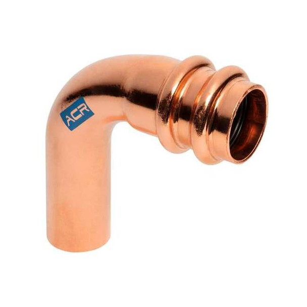 Streamline Elbow,Copper,Press-fit1/2in,FTG1/2in RP02817