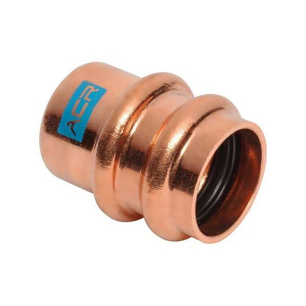 Streamline Cap, Copper, Press-fit 1/4 in RP07004