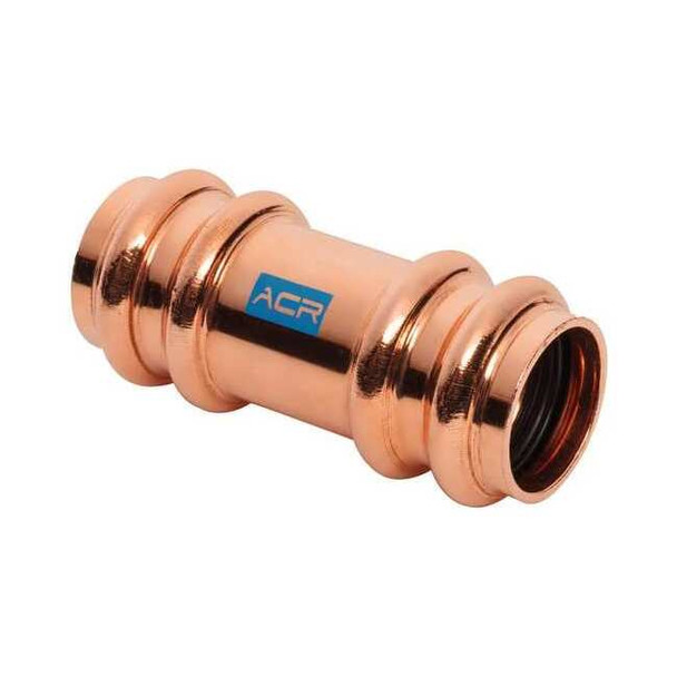 Streamline Strt, Copper, Press-fit 1/2", 1/2" RP10144