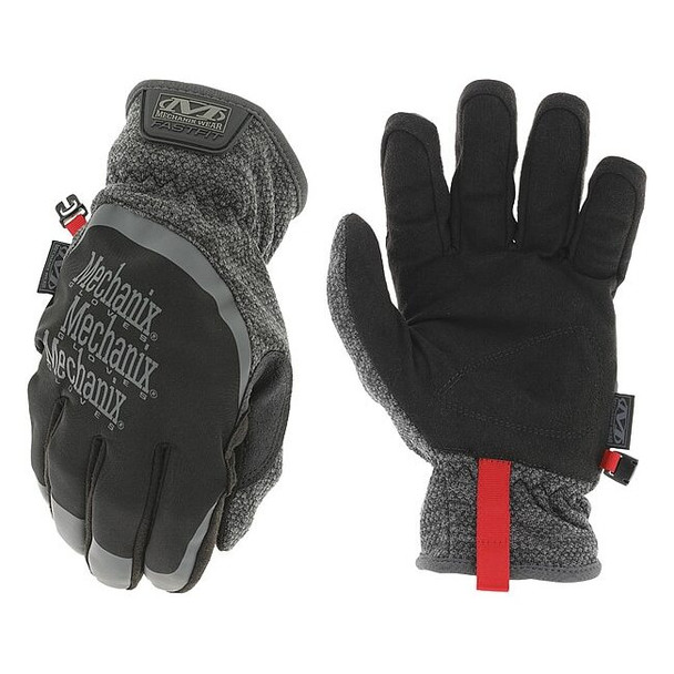 ColdWork FastFit 2XL, Synthetic Leather Palm, Black/Gray