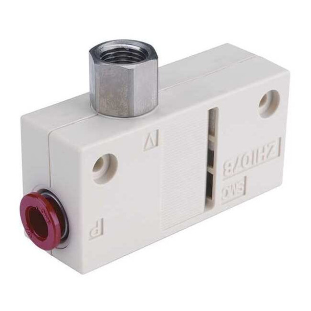 Smc Vacuum Ejector,Inline,Box,1/4 In Tube ZH10BLA-07-N01