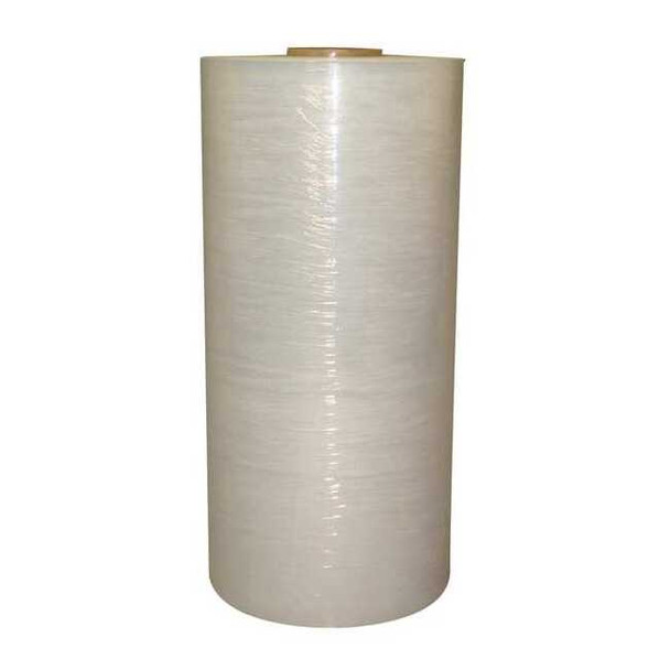 Stretch Wrap, 20" W x 5000 ft. L, 80 ga, Cast Style, Clear, Standard Duty