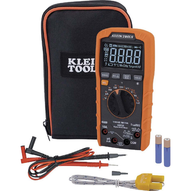 Klein 8-Function Auto Ranging Digital Multimeter MM720