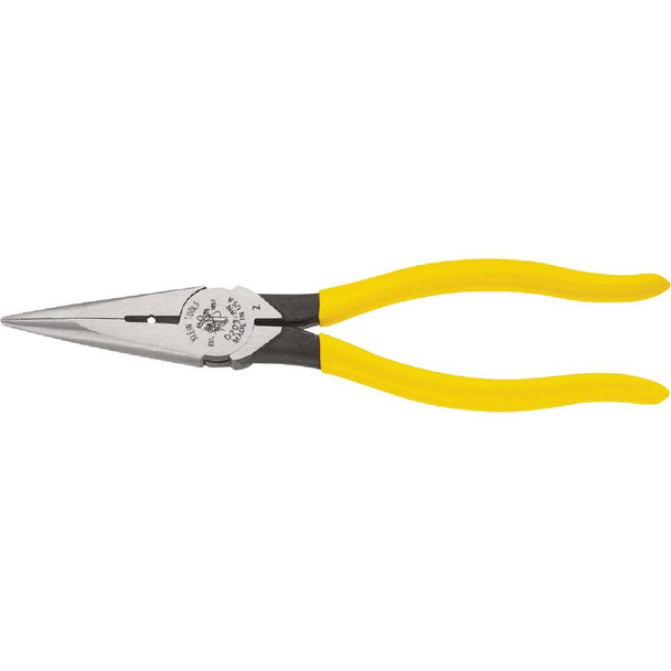Klein 8 In. Heavy-Duty Long Nose Pliers D203-8N
