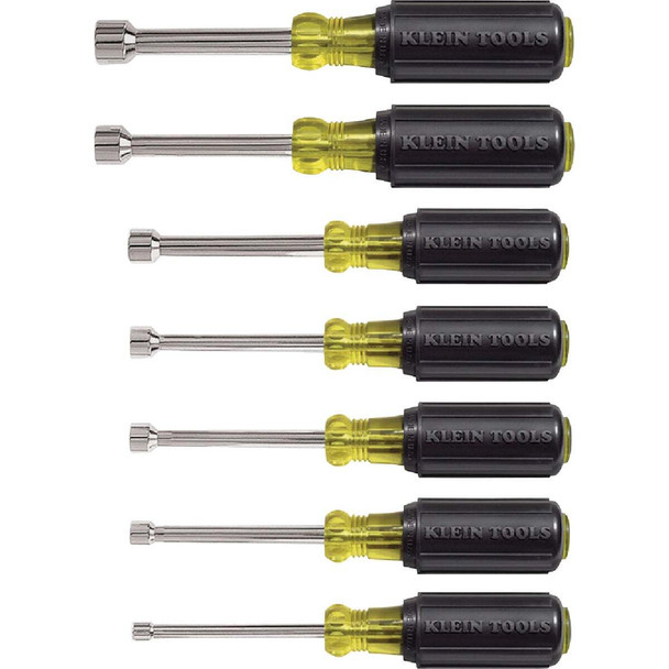 Klein Standard 3 In. Hollow Shaft Nut Driver Set, 7-Piece 631