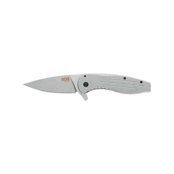 Sog Utility Knife,Straight,3-3/8" Blade L 14-41-02-42