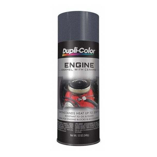 Dupli-Color 16 oz. Gloss Cast Iron Gray Engine Enamel EDE165107