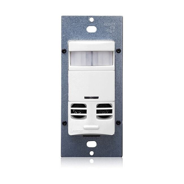 Leviton Occ Snsr,PIR/Usonic,120-277V AC,Wht OSSMT-GDW