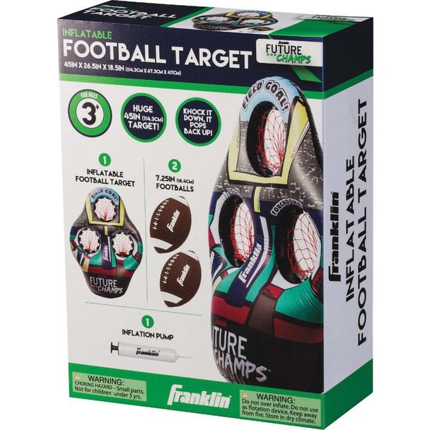 Franklin NFL Inflatable 3-Hole Football Target 60189