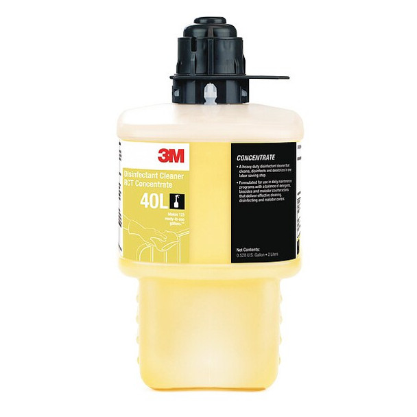 3m Cleaner/Disinfectant,Liquid,2L,Bottle 40L 3m Cleaner/Disinfectant,Liquid,2L,Bottle 40L