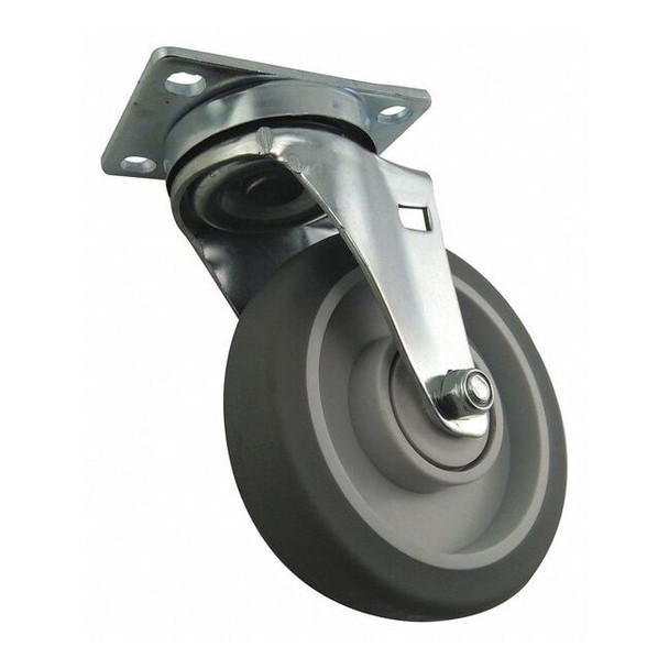 Manufacturer Varies Plate Caster,Light-Duty,5" Wheel Dia. 416P30
