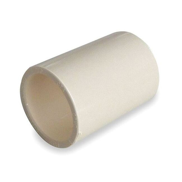 CPVC Coupling, CTS, Schedule 40, 1-1/2" Pipe Size, CTS Hub