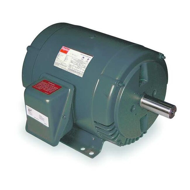 Dayton Mtr, 3 Ph, 3 HP, 1755, 208-230/460V, 182T, ODP 6XWJ0