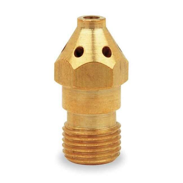 Breco Air Gun Nozzle, 1/8 in, NPT, Brass BGNB5