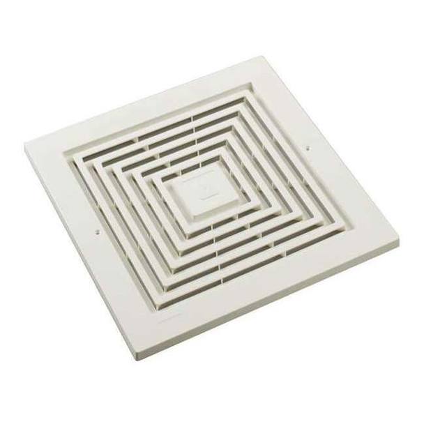 Broan-Nutone White Plastic Grille, 12 x 12 S99110808