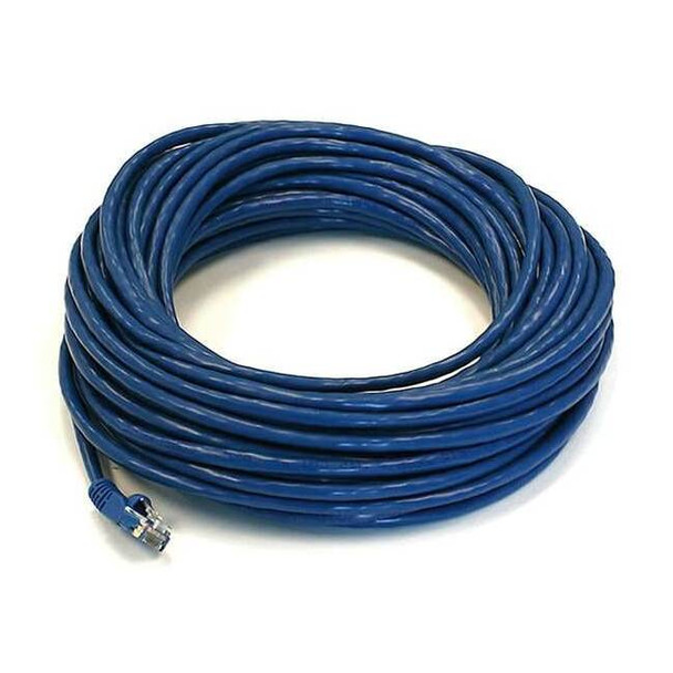 Monoprice Patch Cord,Cat 5e,Booted,Blue,50 ft. 143