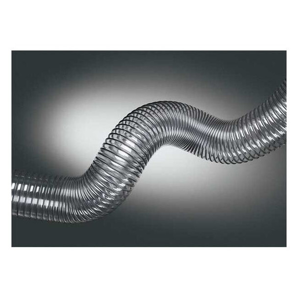 Hi-Tech Duravent Ducting Hose,2 In. ID,25 ft. L,PVC 0390-0200-0001
