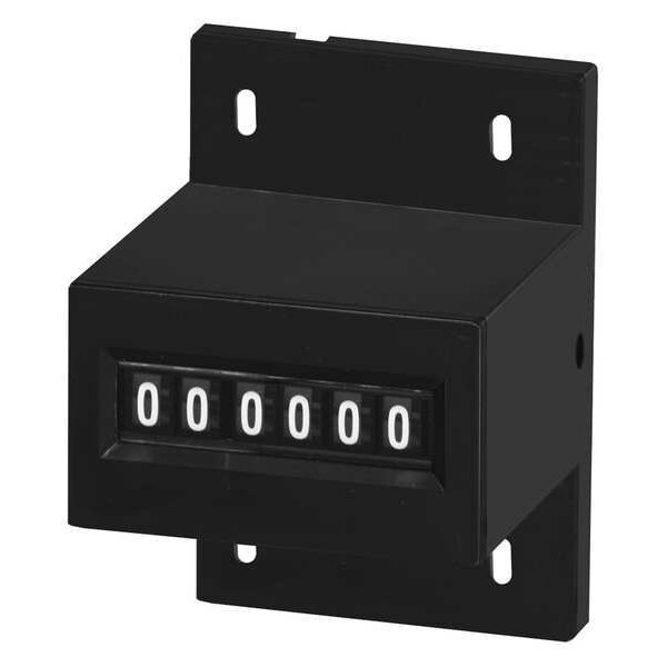 Dayton Counter,6 Digit,Base Mount,115VAC 1A188