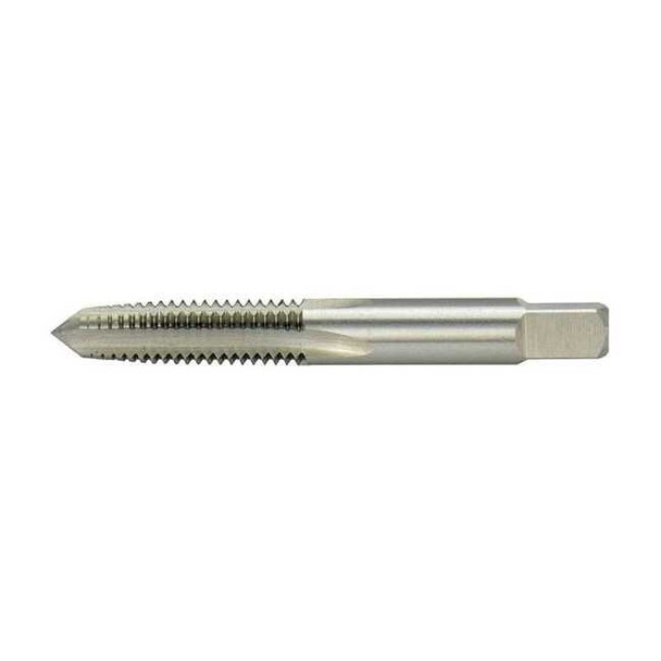 Straight Flute Hand Tap, M8-1.25, Taper, 4 Flutes, Metric Coarse