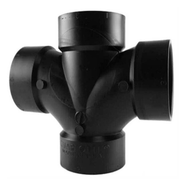Manufacturer Varies Double San. Tee,1-1/2 In Hub 1WHU8