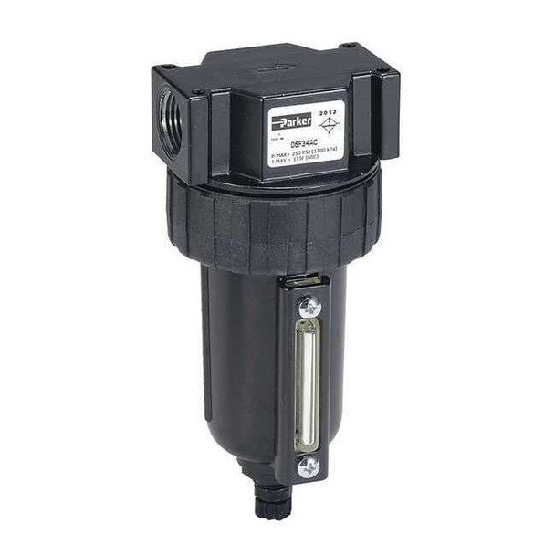 Parker Compressed Air Filter,250 psi,3.24 In. W 07F44BC