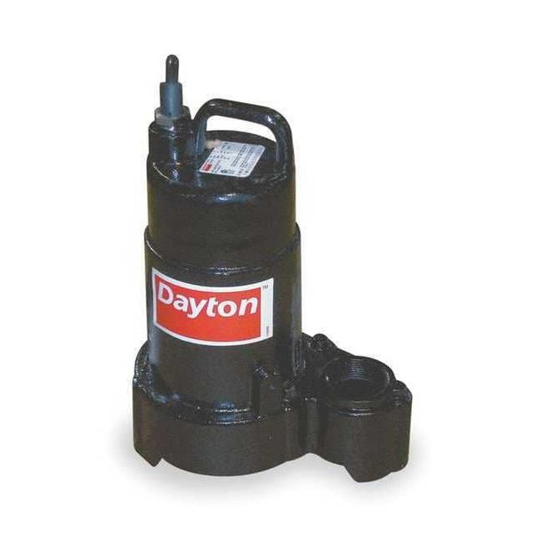 Dayton 1/3 HP 1-1/2" F Submersible Sump Pump 120V AC None 4HU68