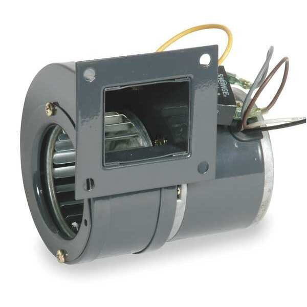 Rectangular OEM Blower, 3388 RPM, 1 Phase, Direct Drive, Steel 1 Speed