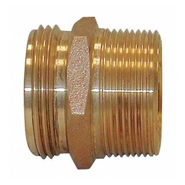 Moon American Fire Hose Adapter,Straight,NPTxNH 358-2562521