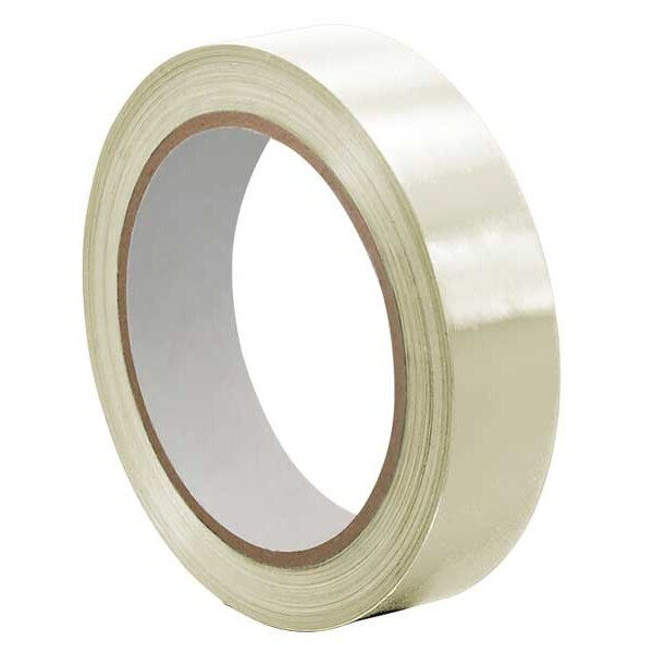 Tapecase Bag Sealing Tape,UPVC,Clear,3/8In x 72Yd TC414