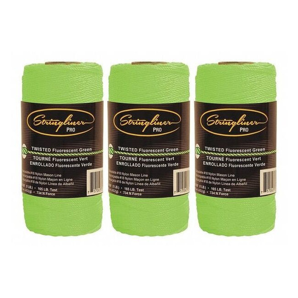 Stringliner Masons Line,Twisted,1080 ft. L 35715