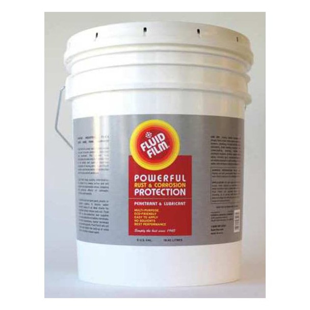 Fluid Film Non-Aerosol (NAS) Liquid Lubricant & Corrosion Inhibitor, Pail, 5 Gal