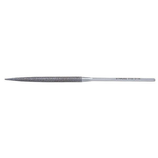 Strauss Needle File,Swiss,Half Round,5-1/2 In. L NF2152D91